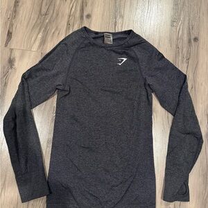 Gymshark Women’s Long Sleeve Performance Shirt - Charcoal